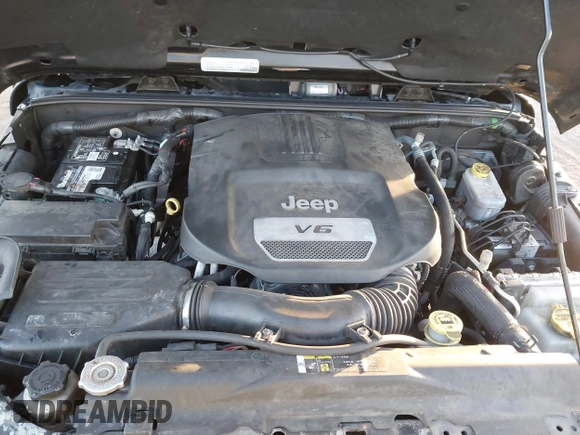 2018 Jeep Wrangler JK Unlimited Sahara with VIN 1C4HJWEG0JL810480, listed as a IAAI auction lot 41260609 with 69,776 mi miles. Bid and sale history available at carsss.com. Image 10.