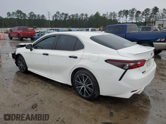 2021 Toyota Camry SE Nightshade with VIN 4T1G11AK1MU466693, listed as a Copart auction lot 45215425 with 84,105 mi miles and Salvage Title. Bid and sale history available at carsss.com. Image 2.