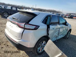 2017 Ford Edge SEL with VIN 2FMPK3J85HBC65372, listed as a Copart auction lot 89199355 with 128,816 mi miles and Salvage Title. Bid and sale history available at carsss.com. Image 3.