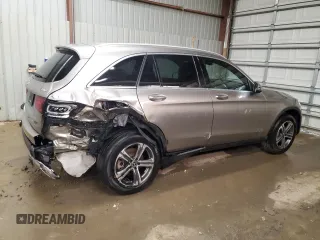 2020 Mercedes-Benz GLC 300 with VIN WDC0G8EB2LF713479, listed as a Copart auction lot 60212085 with 32,639 mi miles and Salvage title. Bid and sale history available at DreamBid. Image 3.