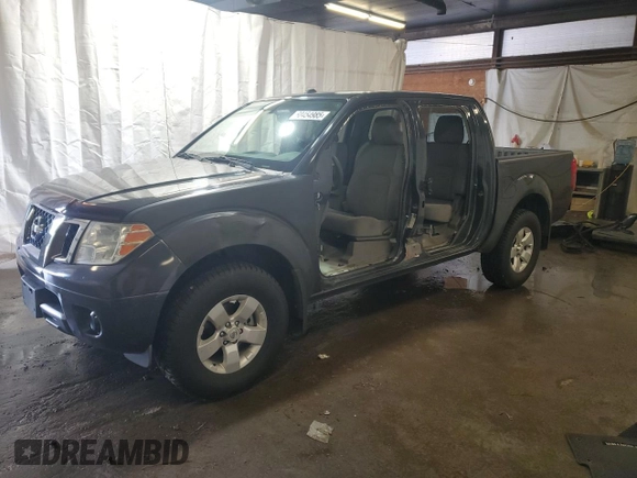2012 Nissan Frontier Pro-4X with VIN 1N6AD0EV4CC422656, listed as a Copart auction lot 60454985 with 152,535 mi miles and Salvage title. Bid and sale history available at DreamBid. Image 1.