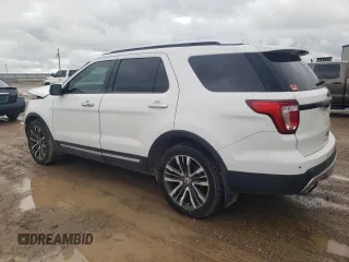 2016 Ford Explorer Platinum with VIN 1FM5K8HTXGGC58049, listed as a Copart auction lot 55790215 with 112,673 mi miles and Salvage Title. Bid and sale history available at DreamBid. Image 2.