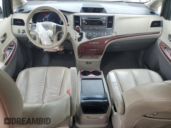 2011 Toyota Sienna XLE AAS с VIN 5TDYK3DC8BS106182, выставлен на аукционе Copart как лот 57728465 с пробегом 168 468 миль миль и Списание • Salvage title. История ставок и продаж доступна на DreamBid. Изображение 8.