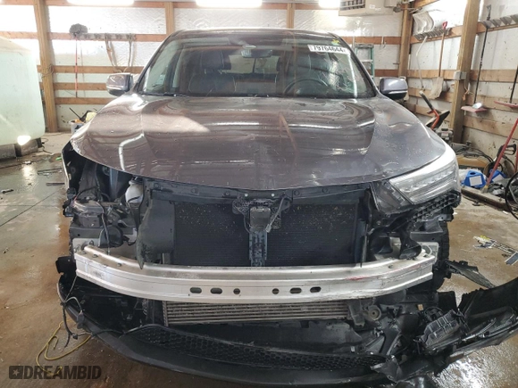 2020 Acura RDX w/Advance Pkg with VIN 5J8TC2H7XLL009570, listed as a Copart auction lot 79764644 with 89,922 mi miles and Salvage Title. Bid and sale history available at carsss.com. Image 5.