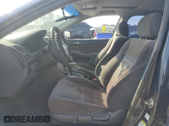 2005 Honda Accord EX with VIN 1HGCM567X5A109233, listed as a Copart auction lot 48531265 with Not Provided miles and Salvage Title. Bid and sale history available at DreamBid. Image 7.