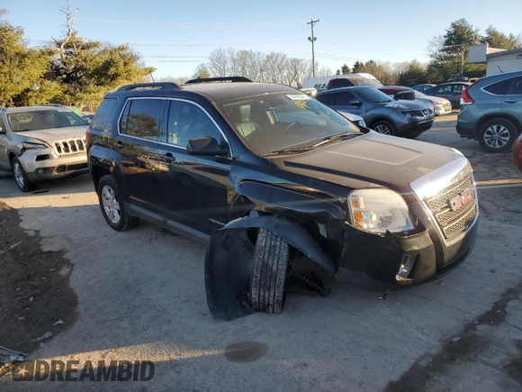 2013 GMC Terrain SLT with VIN 2GKFLUE31D6392063, listed as a Copart auction lot 42920585 with 105,037 mi miles and Salvage Title. Bid and sale history available at carsss.com. Image 4.