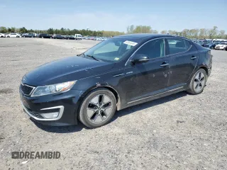 2013 Kia Optima Hybrid EX with VIN KNAGM4AD7D5060620, listed as a Copart auction lot 52964445 with 185,232 mi miles and Salvage Title. Bid and sale history available at carsss.com. Image 1.