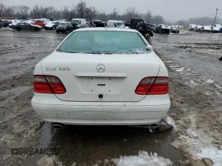 2002 Mercedes-Benz CLK 320/430 with VIN WDBLJ65G82T126125, listed as a Copart auction lot 44887835 with Not Provided miles and Salvage Title. Bid and sale history available at DreamBid. Image 6.