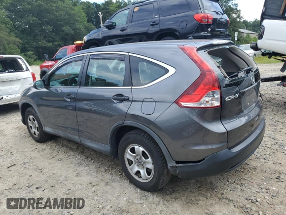 2012 Honda CR-V LX with VIN 2HKRM4H30CH618010, listed as a Copart auction lot 64193645 with 109,059 mi miles and Clean title. Bid and sale history available at DreamBid. Image 2.