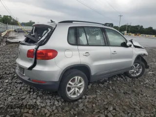 2017 Volkswagen Tiguan S with VIN WVGAV7AXXHK039703, listed as a Copart auction lot 59175923 with Not provided miles and Salvage title. Bid and sale history available at DreamBid. Image 3.