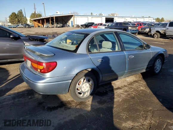 2001 Saturn SL with VIN 1G8ZJ52731Z329956, listed as a Copart auction lot 80221654 with 217,358 mi miles and Salvage Title. Bid and sale history available at DreamBid. Image 3.
