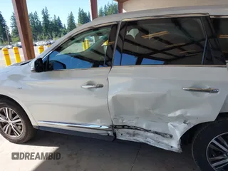 2020 Infiniti QX60 Luxe with VIN 5N1DL0MM4LC507648, listed as a IAAI auction lot 42640168 with 52,981 mi miles and . Bid and sale history available at DreamBid. Image 14.