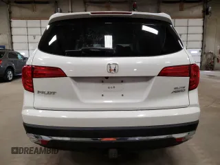 2017 Honda Pilot Elite with VIN 5FNYF6H05HB042234, listed as a Copart auction lot 51813235 with 124,950 mi miles and Salvage Title. Bid and sale history available at DreamBid. Image 6.