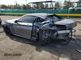 2022 Infiniti Q60 Luxe with VIN JN1EV7KL1NM630376, listed as a Copart auction lot 54434485 with 28,477 mi miles and Salvage title. Bid and sale history available at DreamBid. Image 2.