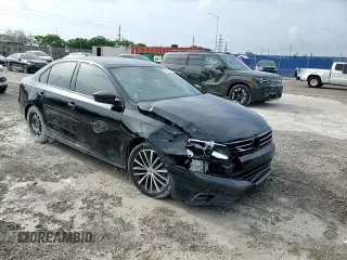2016 Volkswagen Jetta Sport with VIN 3VWD17AJ0GM417489, listed as a Copart auction lot 62548015 with 94,454 mi miles and Salvage title. Bid and sale history available at DreamBid. Image 11.