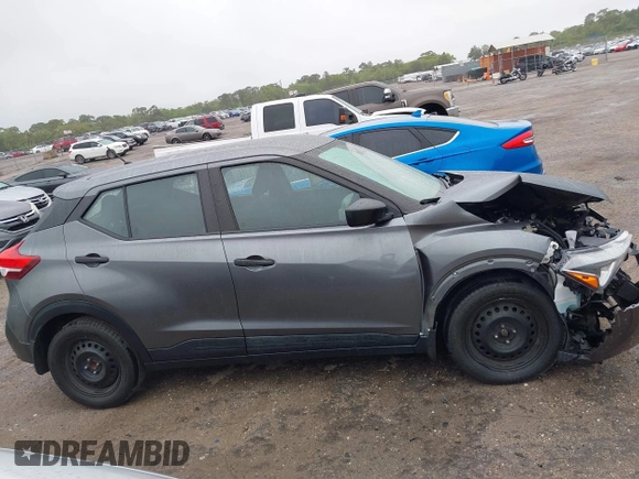 2020 Nissan Kicks S with VIN 3N1CP5BV5LL495563, listed as a IAAI auction lot 41977335 with 76,457 mi miles and . Bid and sale history available at carsss.com. Image 13.