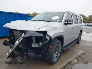 2024 Jeep Wagoneer Series II with VIN 1C4SJRBP0RS165360, listed as a IAAI auction lot 40525067 with 15,648 mi miles and . Bid and sale history available at DreamBid. Image 2.