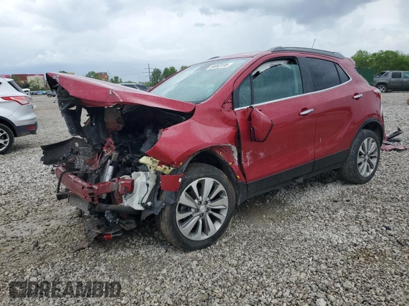 2017 Buick Encore Preferred с VIN KL4CJASB7HB122153, выставлен на аукционе Copart как лот 56853195 с пробегом Не указан миль и Списание • Salvage title. История ставок и продаж доступна на DreamBid. Изображение 1.
