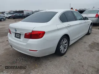 2015 BMW 5 Series 528i with VIN WBA5A5C59FD525158, listed as a IAAI auction lot 41698100 with 155,822 mi miles. Bid and sale history available at carsss.com. Image 4.