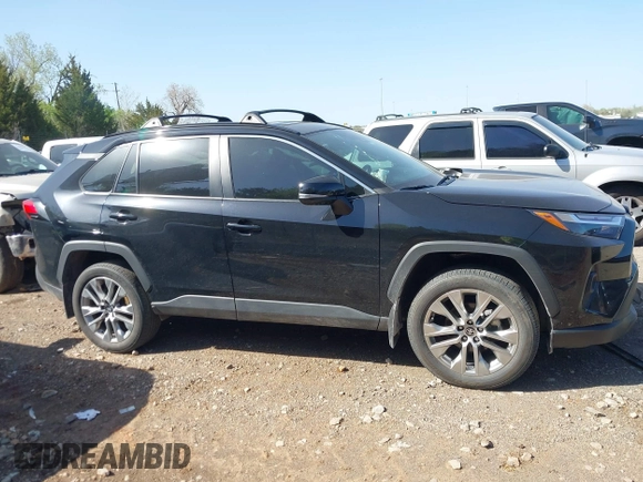 2023 Toyota RAV4 XLE Premium with VIN 2T3C1RFVXPC247647, listed as a IAAI auction lot 41997072 with 27,326 mi miles and . Bid and sale history available at DreamBid. Image 13.