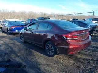 2014 Honda Civic Sedan EX with VIN 19XFB2F80EE249233, listed as a IAAI auction lot 41654087 with 119,126 mi miles. Bid and sale history available at carsss.com. Image 3.