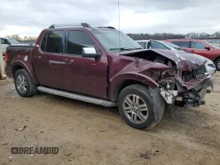 2008 Ford Explorer Sport Trac Limited with VIN 1FMEU33EX8UA44865, listed as a Copart auction lot 44421365 with 286,234 mi miles and Salvage title. Bid and sale history available at DreamBid. Image 4.