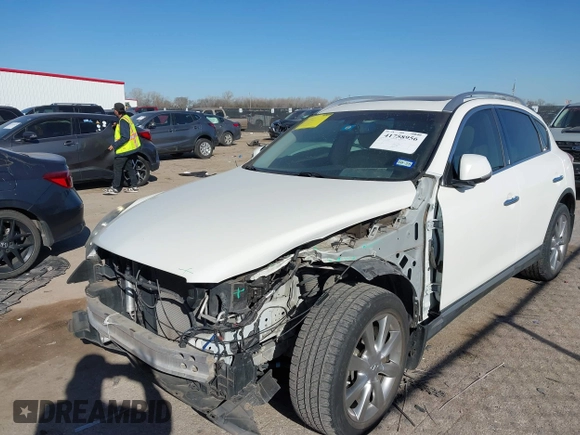 2016 Infiniti QX50 with VIN JN1BJ0RP7GM234860, listed as a IAAI auction lot 41758956 with 66,503 mi miles. Bid and sale history available at carsss.com. Image 2.
