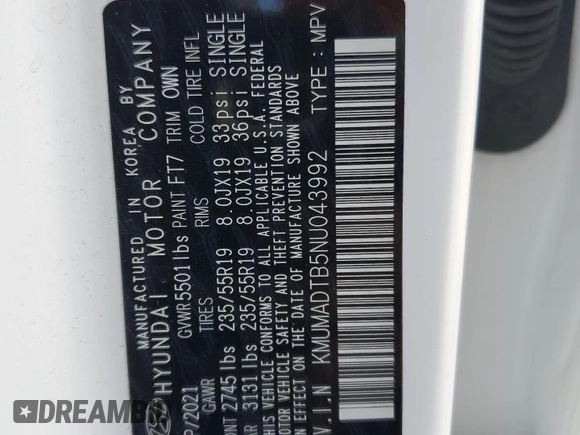 2022 Genesis GV70 2.5T с VIN KMUMADTB5NU043992, выставлен на аукционе Copart как лот 52814965 с пробегом 26 028 миль миль и Списание • Salvage title. История ставок и продаж доступна на DreamBid. Изображение 13.