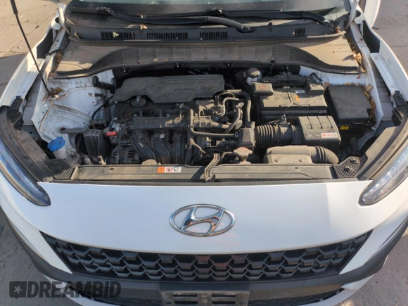 2022 Hyundai Kona SE z VIN KM8K2CAB1NU830115, wystawiony jako Copart lot #52919145 z przebiegiem 42 621 mil mil oraz Szkoda całkowita • Salvage title. Historia ofert i sprzedaży dostępna na DreamBid. Obrazek 12.