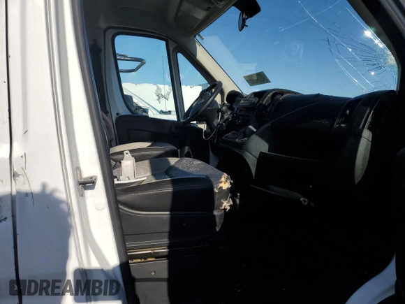 2017 Ram ProMaster Cargo with VIN 3C6TRVDGXHE503231, listed as a Copart auction lot 52055375 with 171,052 mi miles and Salvage Title. Bid and sale history available at carsss.com. Image 11.