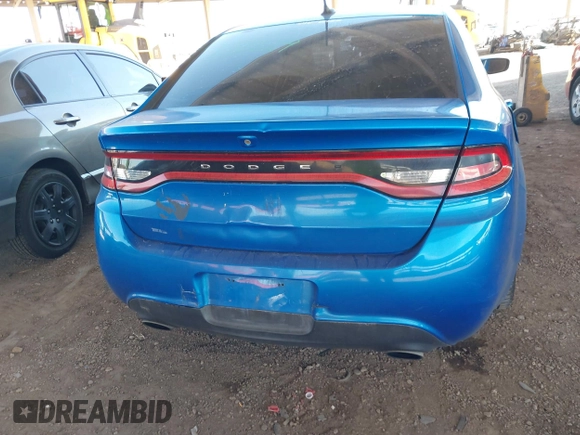 2015 Dodge Dart GT with VIN 1C3CDFEB3FD224075, listed as a IAAI auction lot 39038691 with 154,456 mi miles. Bid and sale history available at carsss.com. Image 15.