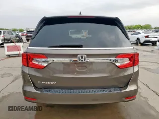 2019 Honda Odyssey EX-L with VIN 5FNRL6H72KB059123, listed as a Copart auction lot 51424205 with 73,412 mi miles and Salvage Title. Bid and sale history available at carsss.com. Image 6.