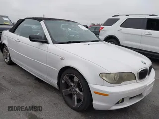 2004 BMW 3 Series 325Ci z VIN WBABW33454PL33375, wystawiony jako IAAI lot #42156306 z przebiegiem 134 600 mil mil oraz . Historia ofert i sprzedaży dostępna na DreamBid. Obrazek 1.