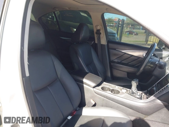2017 Infiniti Q50 Signature Edition with VIN JN1EV7AP3HM738779, listed as a IAAI auction lot 41870416 with 129,694 mi miles and . Bid and sale history available at DreamBid. Image 5.