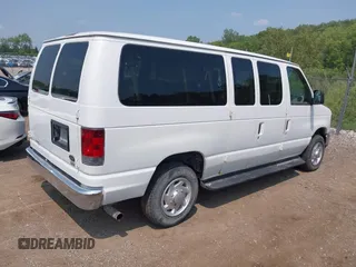 2012 Ford Econoline Passenger XL with VIN 1FBNE3BL9CDA32236, listed as a IAAI auction lot 42484447 with 146,983 mi miles and . Bid and sale history available at DreamBid. Image 4.