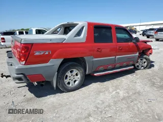 2002 Chevrolet Avalanche with VIN 3GNEK13T92G121899, listed as a Copart auction lot 52312915 with 422,176 mi miles and Salvage Title. Bid and sale history available at carsss.com. Image 3.