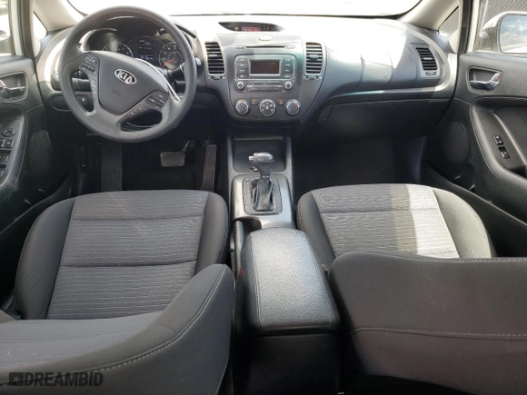 2014 Kia Forte LX with VIN KNAFX4A62E5204645, listed as a Copart auction lot 53580465 with 50,576 mi miles and Salvage Title. Bid and sale history available at carsss.com. Image 8.