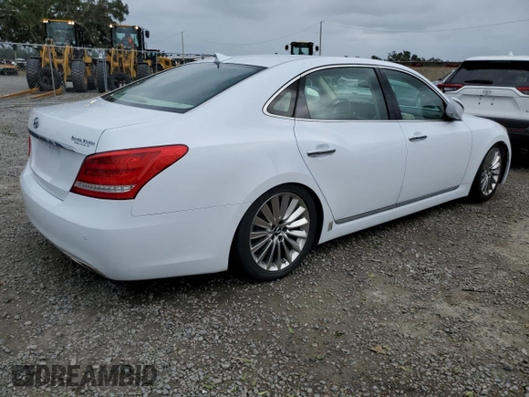 2014 Hyundai Equus Ultimate z VIN KMHGH4JH1EU084957, wystawiony jako Copart lot #73752994 z przebiegiem Nie podano mil oraz Nie do naprawy • Non repairable. Historia ofert i sprzedaży dostępna na DreamBid. Obrazek 3.