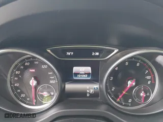 2017 Mercedes-Benz CLA with VIN WDDSJ4EBXHN413328, listed as a IAAI auction lot 41918396 with 101,043 mi miles. Bid and sale history available at carsss.com. Image 7.
