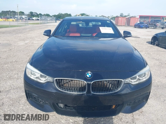 2015 BMW 4 Series 428i with VIN WBA3N3C56FK233866, listed as a IAAI auction lot 41983330 with 218,017 mi miles and . Bid and sale history available at DreamBid. Image 12.