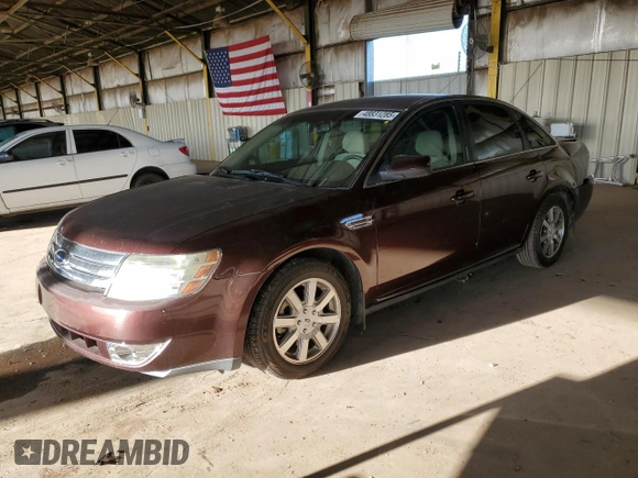 2009 Ford Taurus SEL with VIN 1FAHP24W59G105703, listed as a Copart auction lot 48831285 with 99,629 mi miles and Clean Title. Bid and sale history available at carsss.com. Image 1.