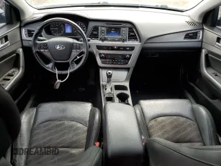 2015 Hyundai Sonata 2.4L Sport with VIN 5NPE34AF8FH091005, listed as a Copart auction lot 52557055 with 189,681 mi miles and Salvage Title. Bid and sale history available at carsss.com. Image 8.