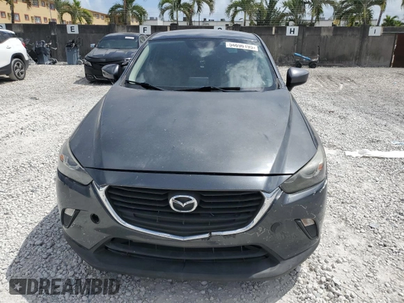 2016 Mazda CX-3 Sport with VIN JM1DKBB74G0105670, listed as a Copart auction lot 54696195 with 155,679 mi miles and Salvage Title. Bid and sale history available at DreamBid. Image 5.