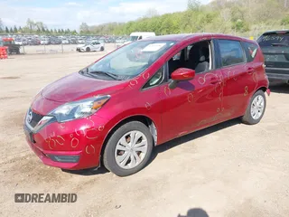 2017 Nissan Note S Plus with VIN 3N1CE2CP3HL374073, listed as a IAAI auction lot 42183394 with 54,468 mi miles and . Bid and sale history available at DreamBid. Image 2.