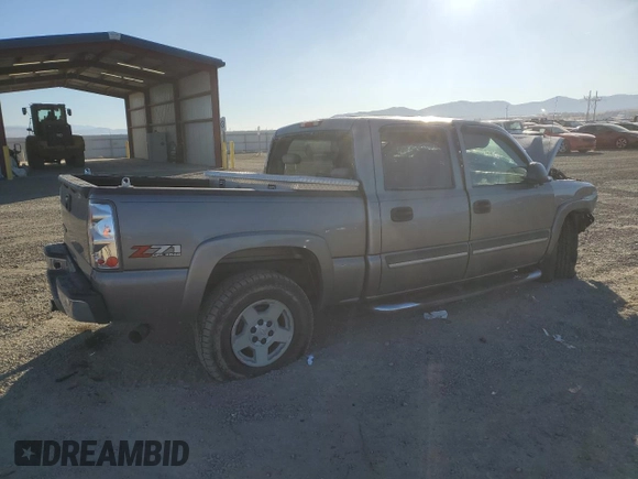 2007 Chevrolet Silverado 1500 LT3 with VIN 2GCEK13Z071119679, listed as a Copart auction lot 56310685 with Not Provided miles and Clean Title. Bid and sale history available at DreamBid. Image 3.