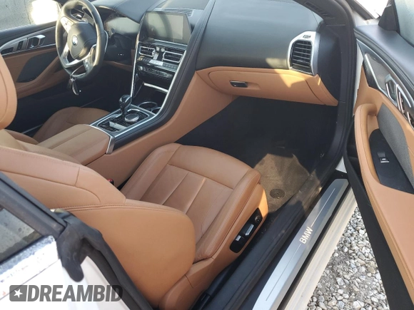 2020 BMW 8 Series 840i with VIN WBADZ2C01LBP65982, listed as a Copart auction lot 76233254 with Not Provided miles and Non Repairable. Bid and sale history available at carsss.com. Image 8.