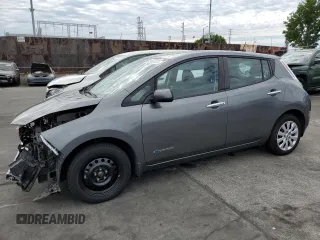 2017 Nissan LEAF SL with VIN 1N4BZ0CPXHC310325, listed as a Copart auction lot 63435333 with 37,787 mi miles. Bid and sale history available at carsss.com. Image 1.