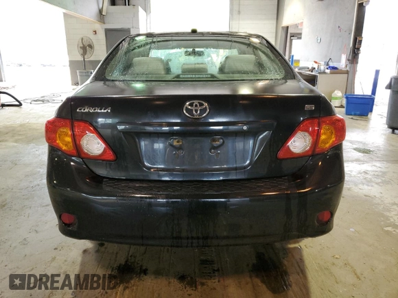 2010 Toyota Corolla with VIN JTDBU4EE2A9119061, listed as a Copart auction lot 55484173 with 290,950 mi miles and Salvage Title. Bid and sale history available at carsss.com. Image 6.
