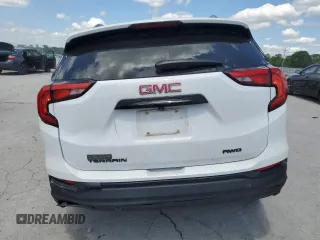 2021 GMC Terrain SLE with VIN 3GKALTEV6ML336654, listed as a Copart auction lot 55979675 with 75,232 mi miles and Clean title. Bid and sale history available at DreamBid. Image 6.