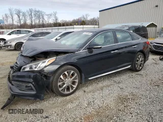 2015 Hyundai Sonata Sport z VIN 5NPE34AB3FH132587, wystawiony jako Copart lot #43991865 z przebiegiem 164 949 mil mil oraz Szkoda całkowita • Salvage title. Historia ofert i sprzedaży dostępna na DreamBid. Obrazek 1.